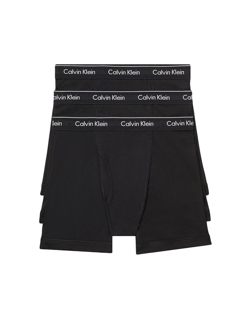 Black Front Calvin Klein Cotton Classics 3 Pack Boxer Brief NB4003