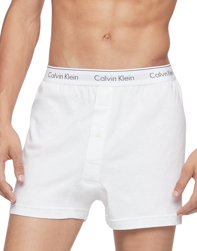 Calvin Klein Men's Classic Fit Cotton Brief 3-Pack-White