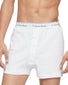 White Side Calvin Klein Cotton Classics 3 Pack Knit Boxer NB4005