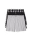 Black/Morgan Plaid Black/Montague Stripe Black Front Calvin Klein Cotton Classics 3 Pack Woven Boxer NB4006