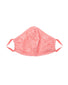 quartz pink front Cosabella Never Say Never V Face Mask NEVER9923
