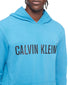 Tapesty Teal Front Calvin Klein Intense Power Lounge Long Sleeve Hoodie NM1966
