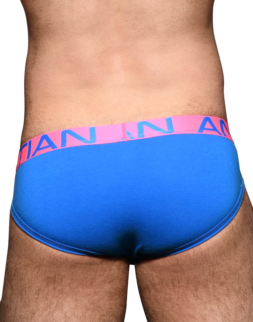 Electric Blue Back Andrew Christian Show-It Brief 92221