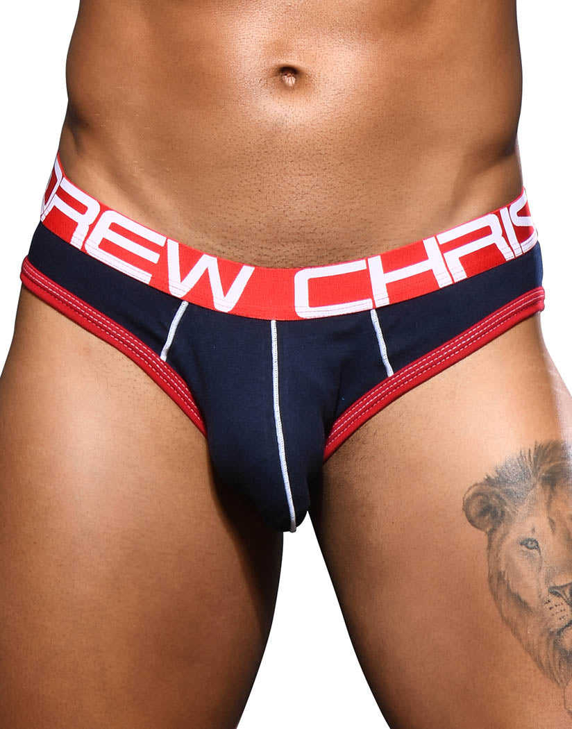 Navy Front Andrew Christian Show-It Arch Jock 92222