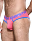 Hot Pink Side Andrew Christian Candy Pop Mesh Brief w/ Almost Naked 92227