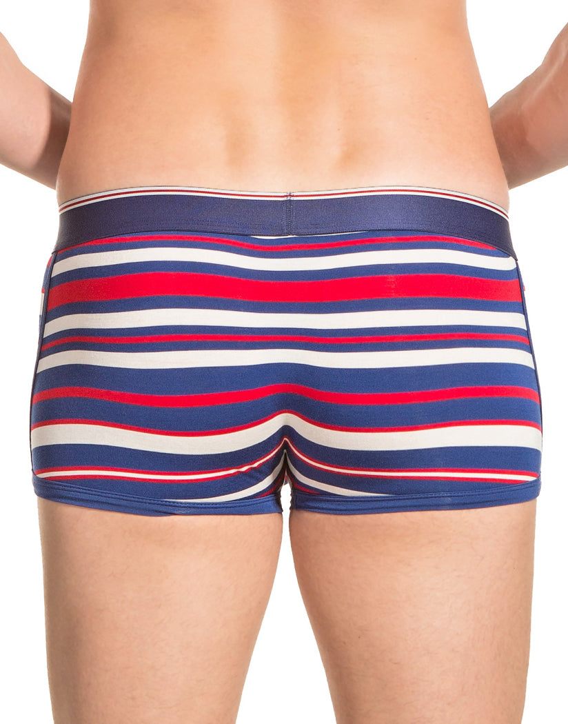 Red/Navy/White Back Obviously PrimeMan Trunk A03
