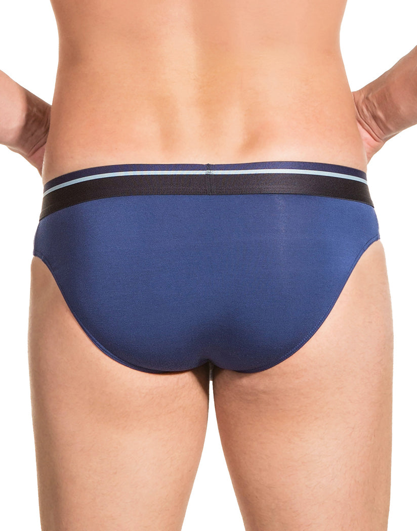 Navy Back Obviously Men's PrimeMan Hipster Brief A04