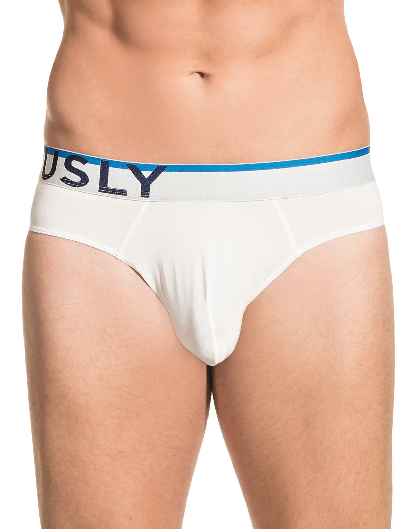 White Front Obviously Men's EveryMan Brief B02