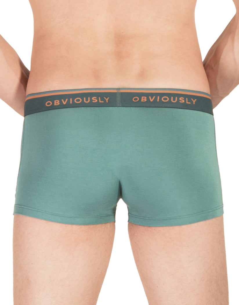 Teal Back Obviously Men's EveryMan Trunk B03