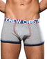 Heather Grey Front Andrew Christian Almost Naked Cotton Boxer 92183
