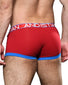 Red Back Andrew Christian Fly Tagless Boxer w/ Almost Naked 92188