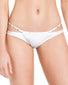 White Front Oh La La Cheri Bikini Bottom with Overlay and Stud Detail 1716