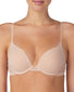 Champagne Front OnGossamer Sleek & Micro Push Up With Lace G9200