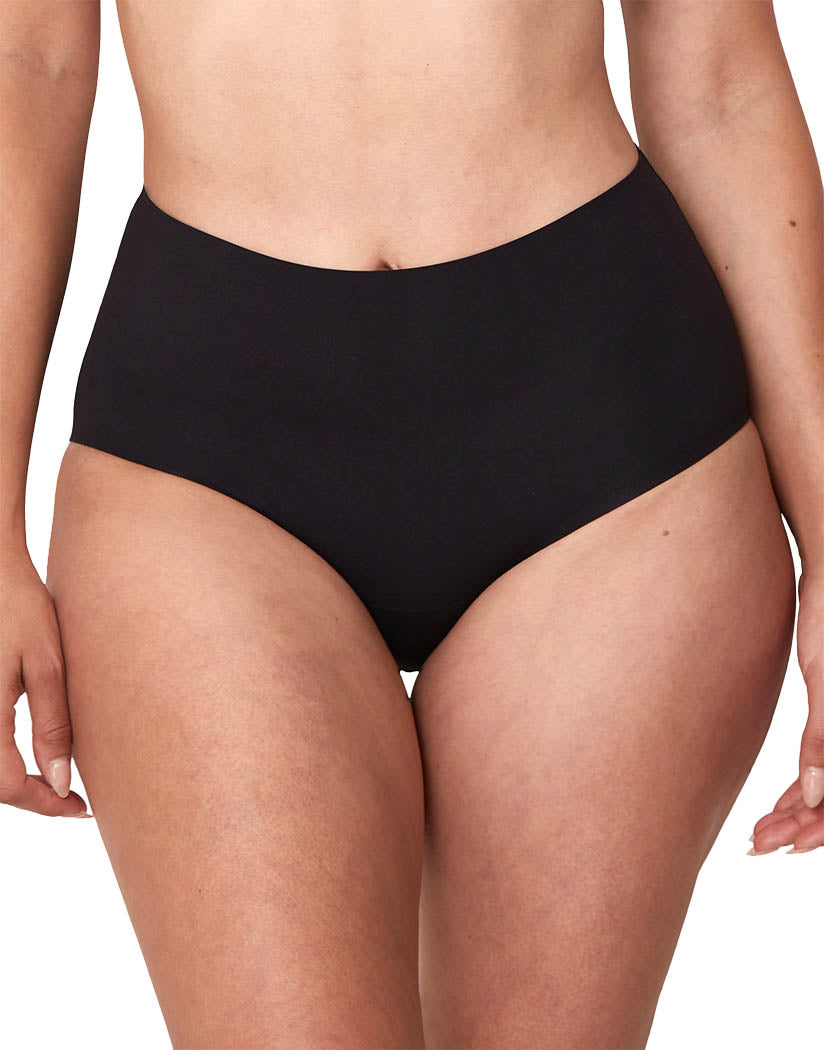 Black Front proof. Leakproof High Waisted Brief PFHB1005