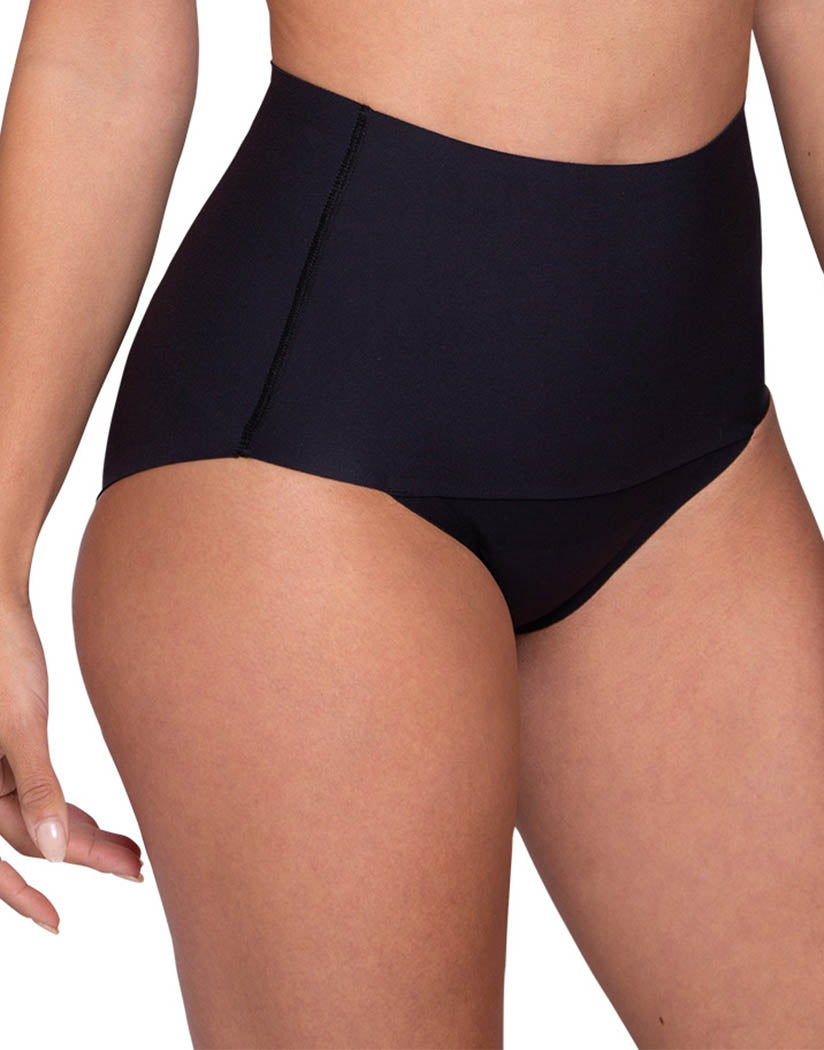 Black Side proof. Leak-Resistant High Waisted Smoothing Brief PFSB0003