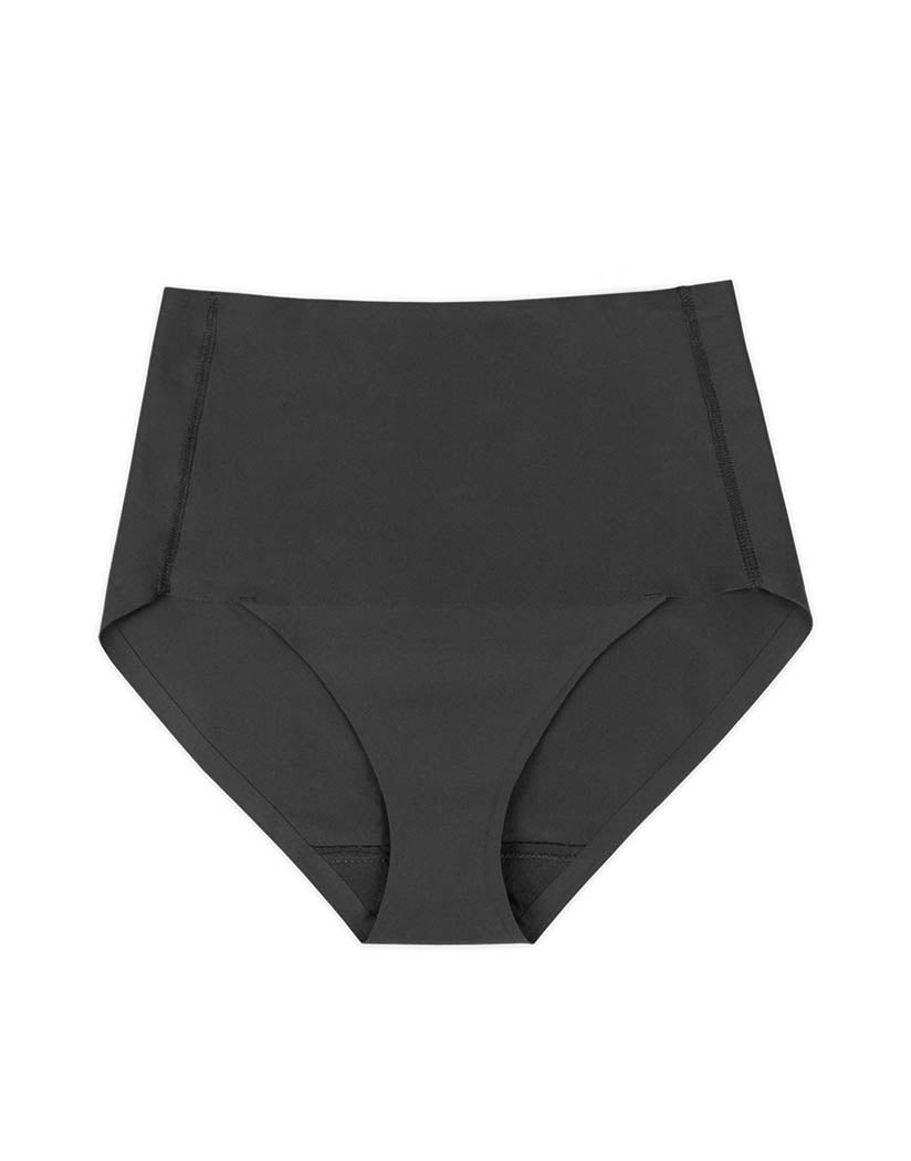 Black Flat proof. Leak-Resistant High Waisted Smoothing Brief PFSB0003