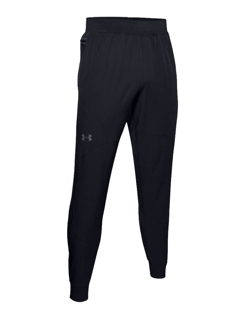 Black/ Pitch Gray Front Under Armour Unstoppable Jogger 1352027