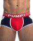 Navy/Red Front PUMP Academy Access Backless Trunk Navy/Red/White 15037