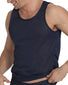 Navy Front Players Tricot Nylon Muscle Tank NAS1