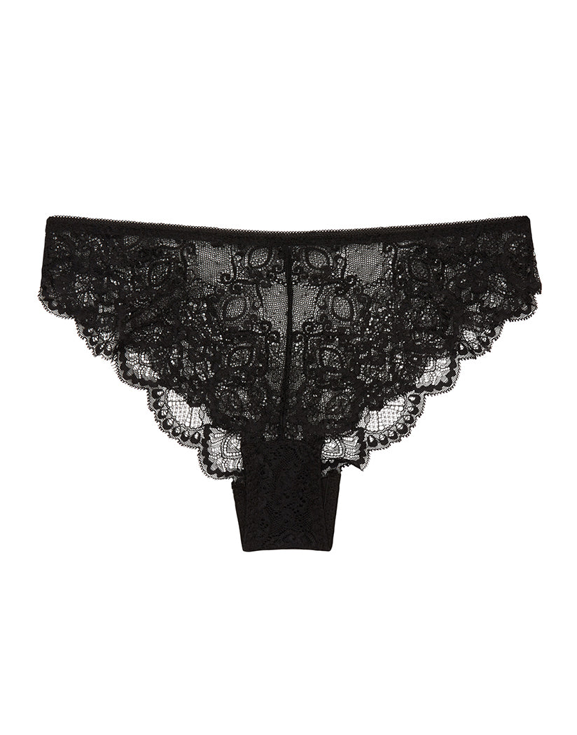 Black Front Wolf & Whistle Ariana Lace Brief WWL632