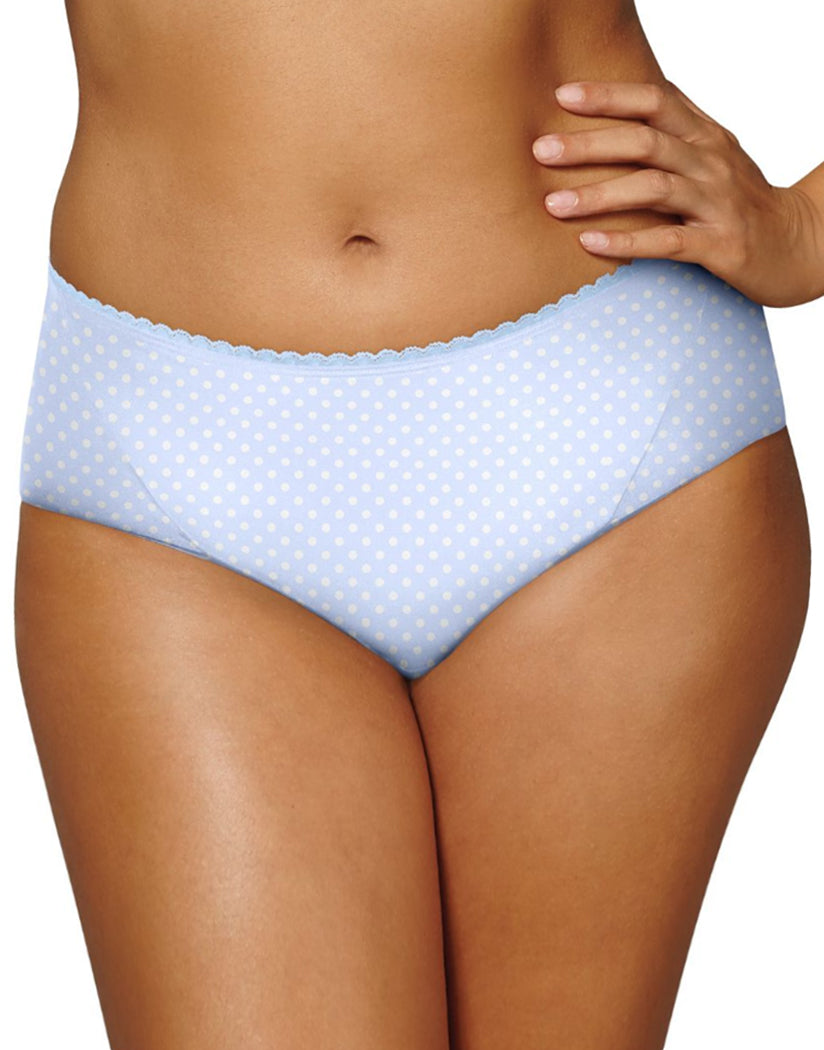 Chilled Lilac Dot Print Front Playtex Incredibly Smooth Cheeky Hipster