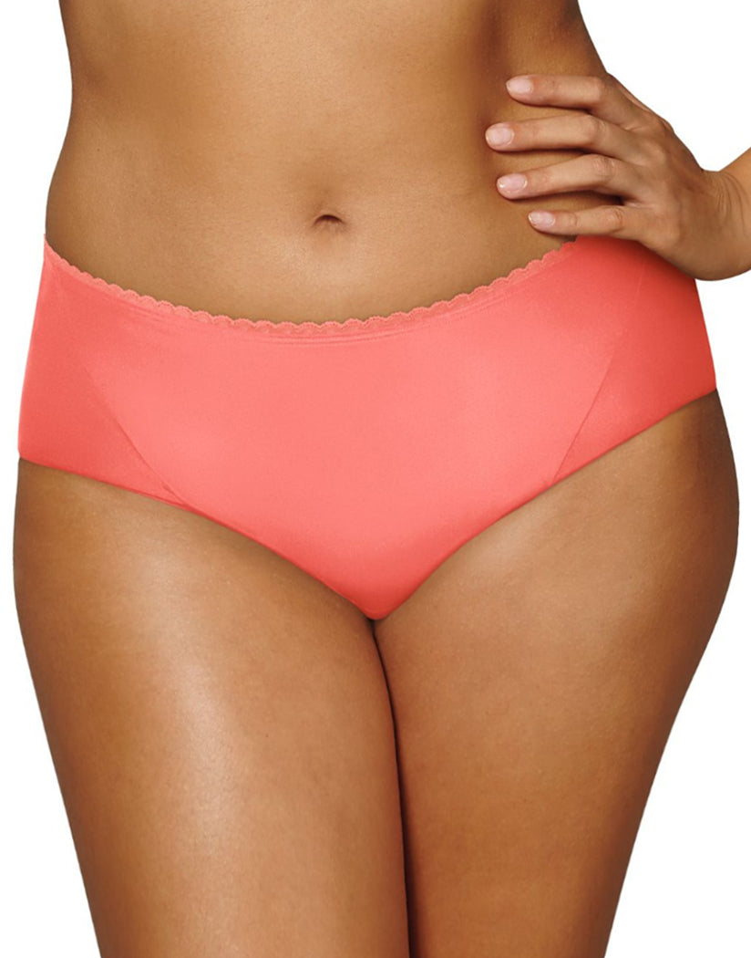 Coral Punch Front Playtex Incredibly Smooth Cheeky Hipster