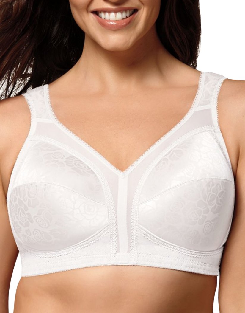 White Front Playtex 18 Hour Ultimate Shoulder Comfort Wire-Free Bra | 4693B