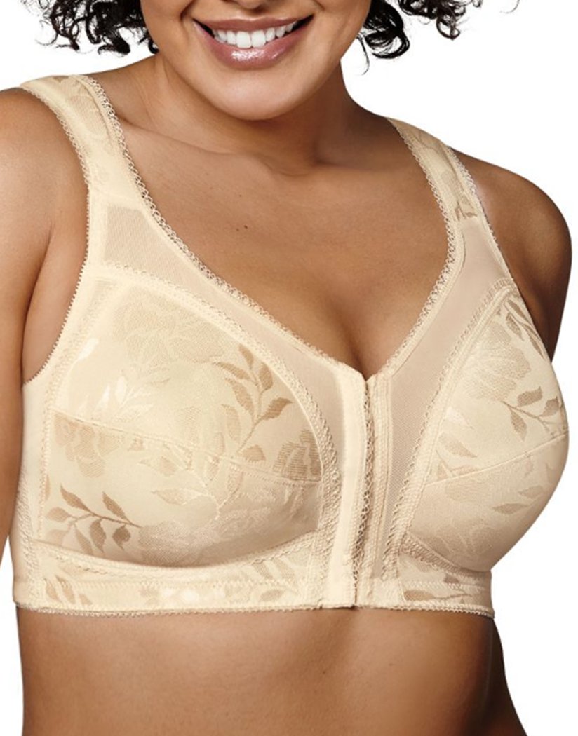 Playtex 18 Hour Front-close Wire-free Bra in Natural