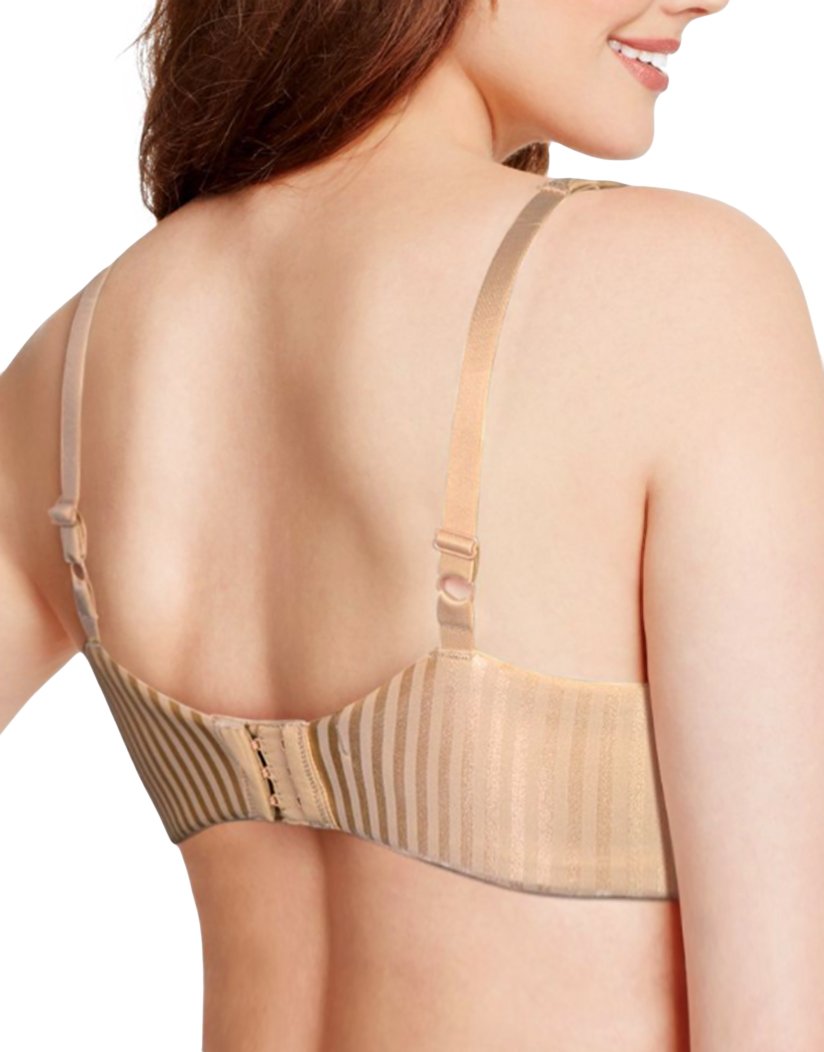 Nude Stripe Front Playtex Secrets Perfectly Smooth Underwire Bra 4747