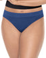 White/Grey Heather/Royalty Blue Heather/ Moonlit Sky Grey Heather Front Playtex Ultra Soft Bikinis 4-Pack PLCSBK
