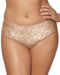 Light Beige Nude Print Front Playtex Incredibly Smooth Cheeky Hipster PSCHHL
