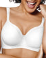 White Front Playtex Secrets Shapes & Supports Balconette Full Figure Wirefree Bra US4824