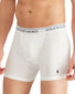 White Side Polo Ralph Lauren 3 Pack Classic Fit Boxer Brief With Wicking RCBBP3