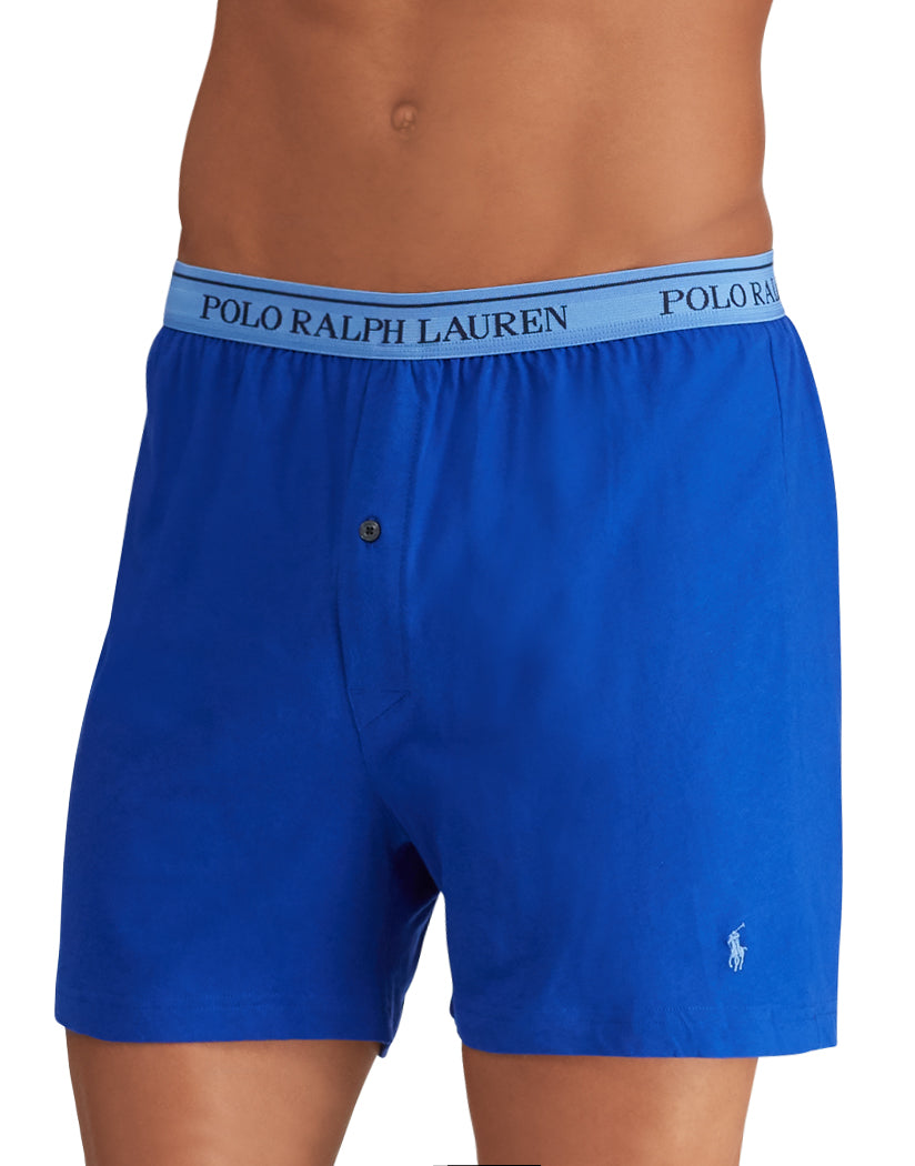 Polo Ralph Lauren 3-Pack Classic Cotton Knit Boxer Short NCKBP3