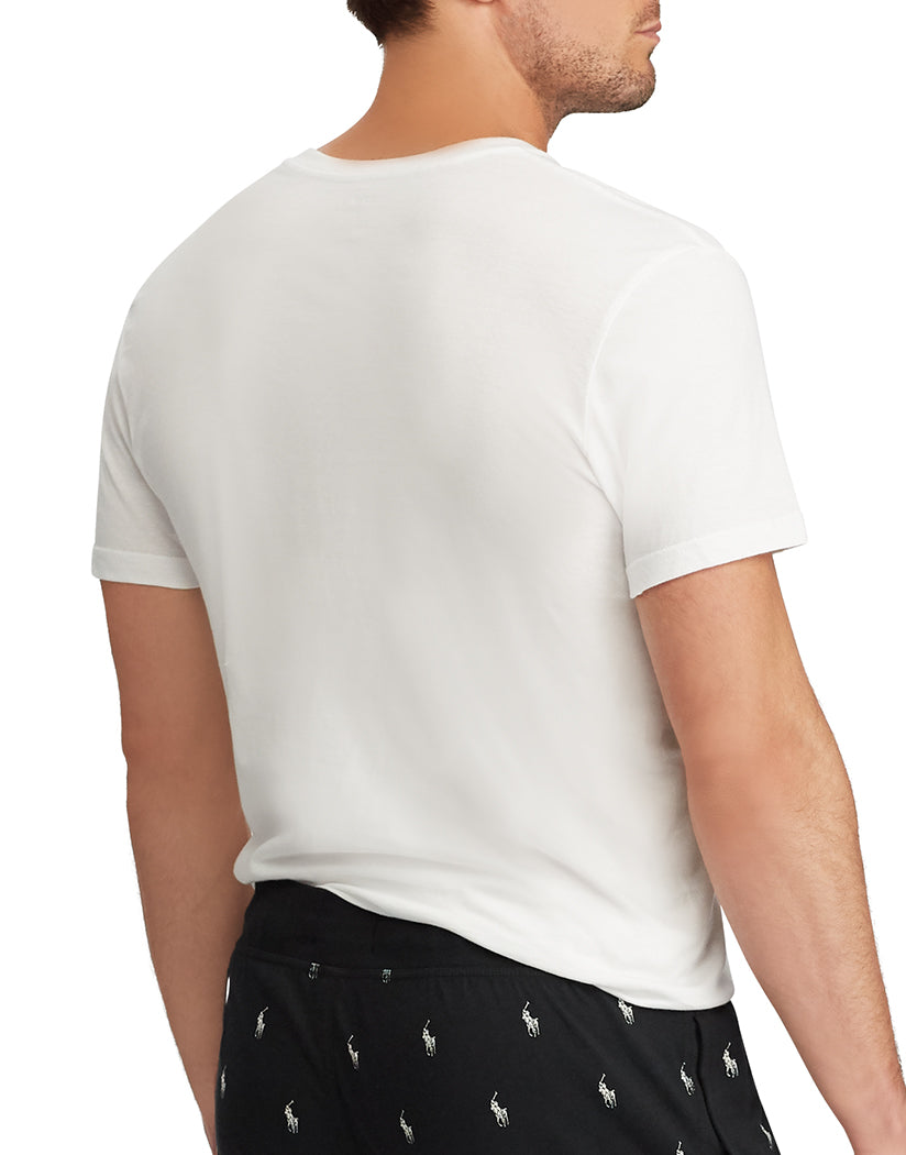 White Back Polo Ralph Lauren 3-Pack Cotton V-Neck T-Shirts RCVNP3
