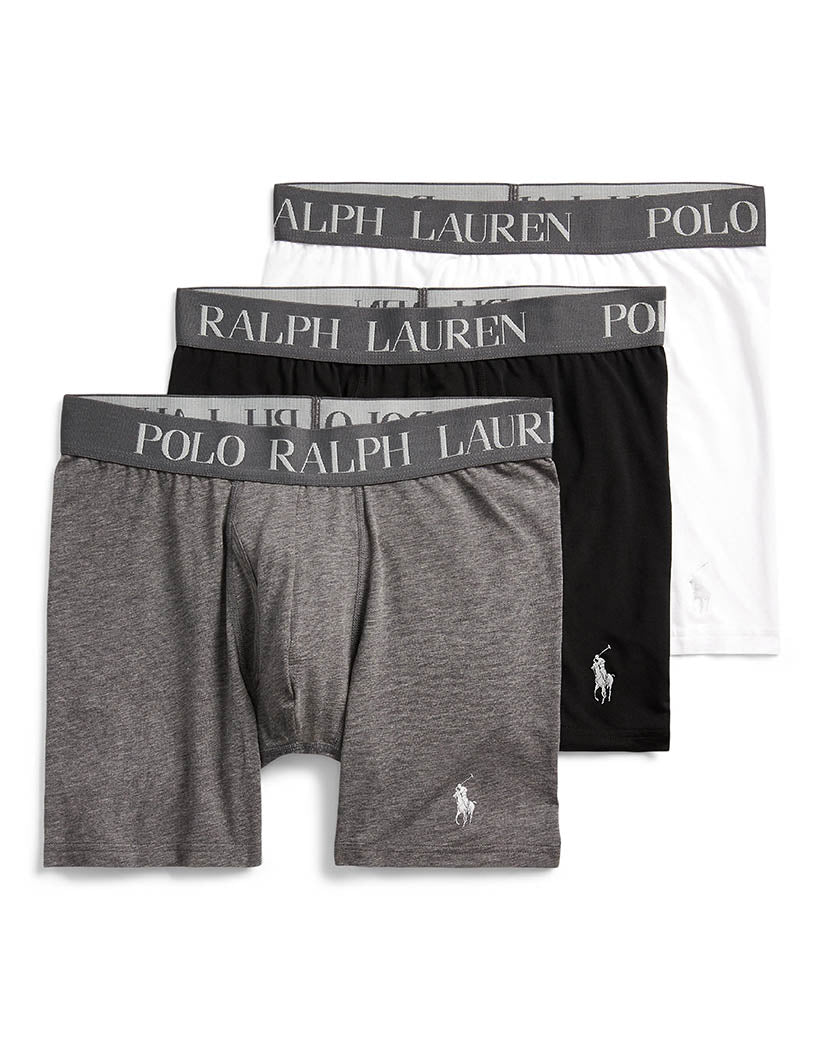 Polo Ralph Lauren Men's 4D-Flex Lightweight Boxer Briefs - 3 Pack