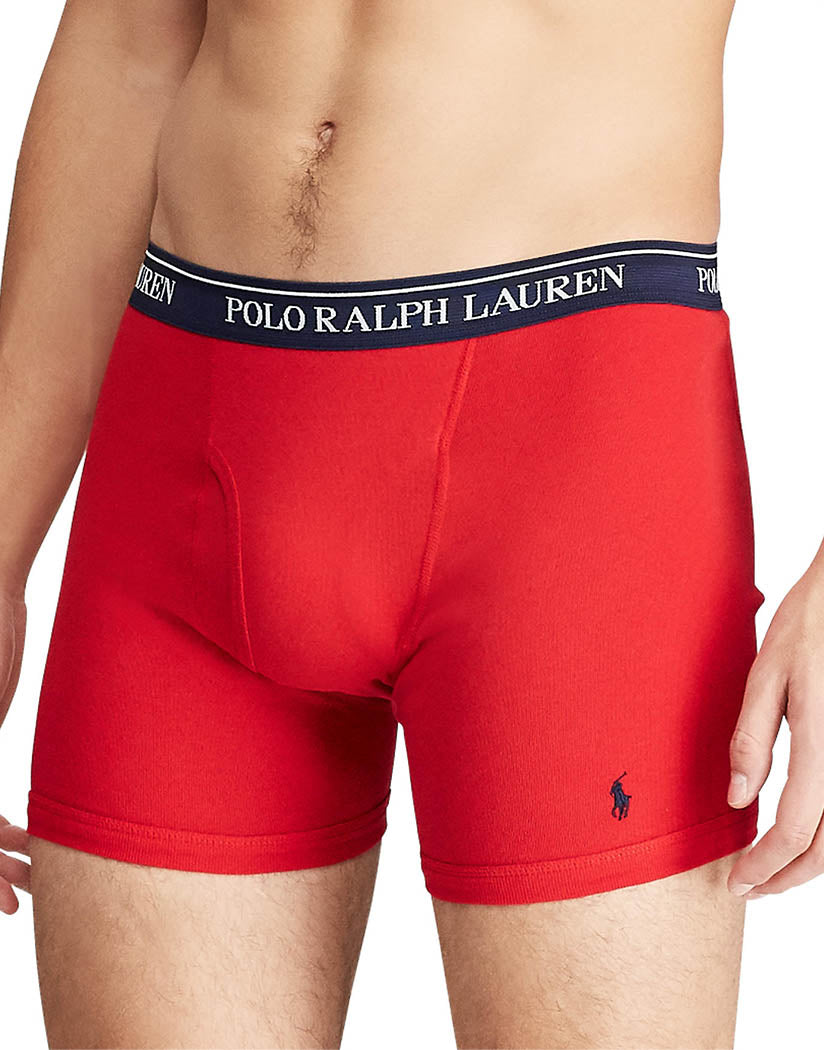 Tommy Hilfiger Men's 4 Pack Boxer Brief, Red/Navy/White, Small at   Men's Clothing store