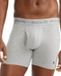 Cruise Navy/ Andover Heather/ Rugby Royal Flat Polo Ralph Lauren Freedom Boxer Brief 3-Pack RPBBP3
