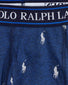 Pale Royal Heather/ Monroe Blue Heather/ Blue Saturn Front Polo Ralph Lauren Stretch Classic Fit Boxer Brief 3-Pack RWBBP3