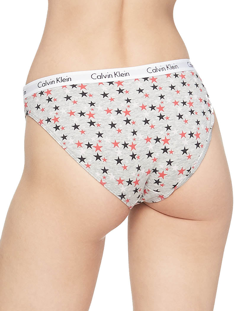 Tomato/ Twinkle Grey Heather/ Black Back Calvin Klein Women 3-Pack Carousel Bikini QD3588