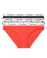 Tomato/ Twinkle Grey Heather/ Black Flat Calvin Klein Women 3-Pack Carousel Bikini QD3588