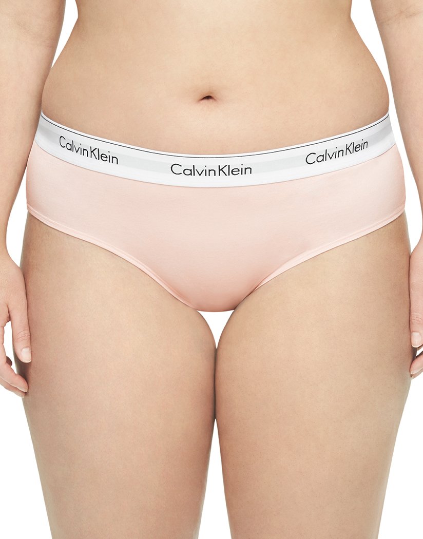 Calvin Klein Womens Modern Cotton Plus Thong Black