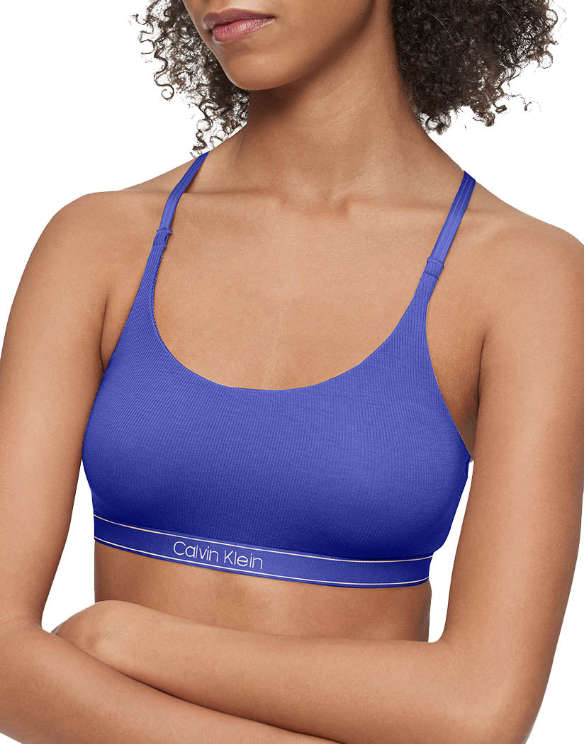 Calvin Klein Women Pure Ribbed Unlined Bralette QF6438