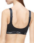 Black Back Calvin Klein Structure Cotton Lightly Lined Bralette QF6685