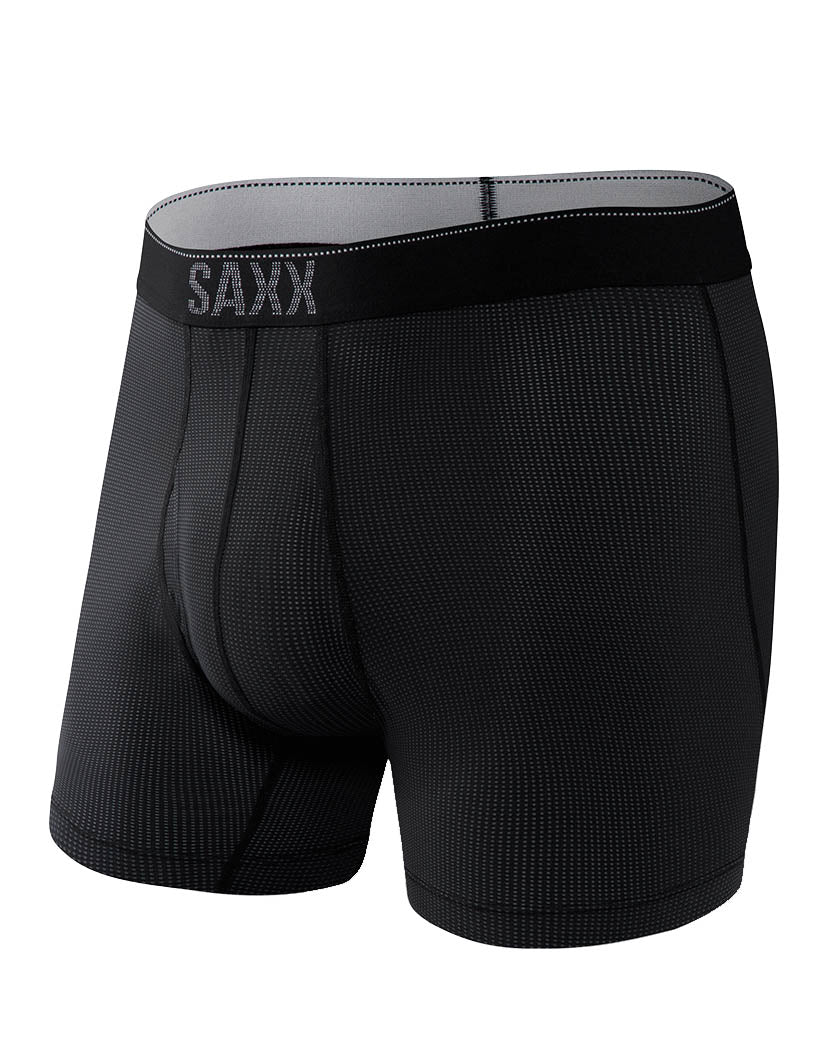 Black II Front Saxx Quest Boxer Brief SXBB70F