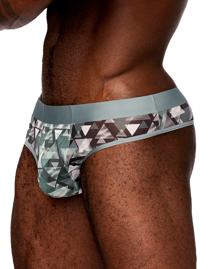 Optical Front Male Power Sheer Thong SMS-012