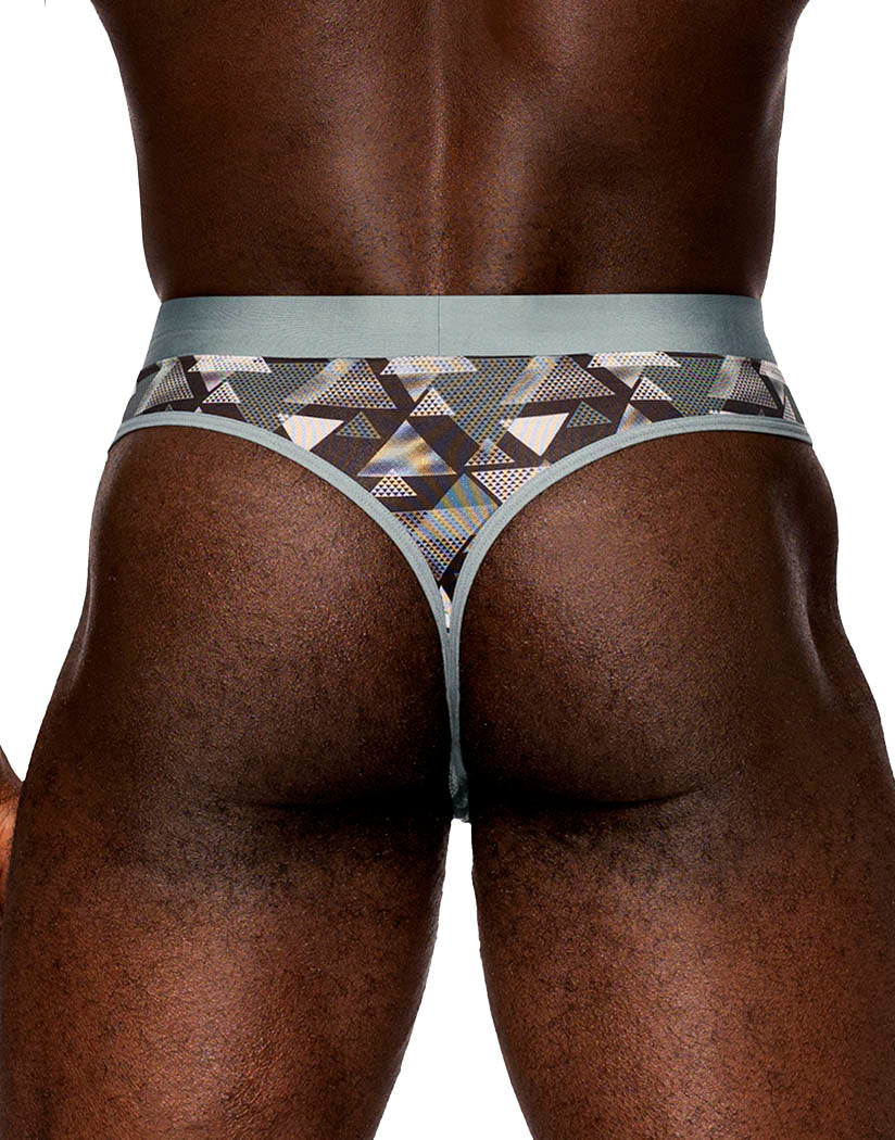 Optical Back Male Power Sheer Thong SMS-012