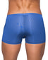 Blue Back Male Power Sleek Short w/ Sheer Pouch SMS-006
