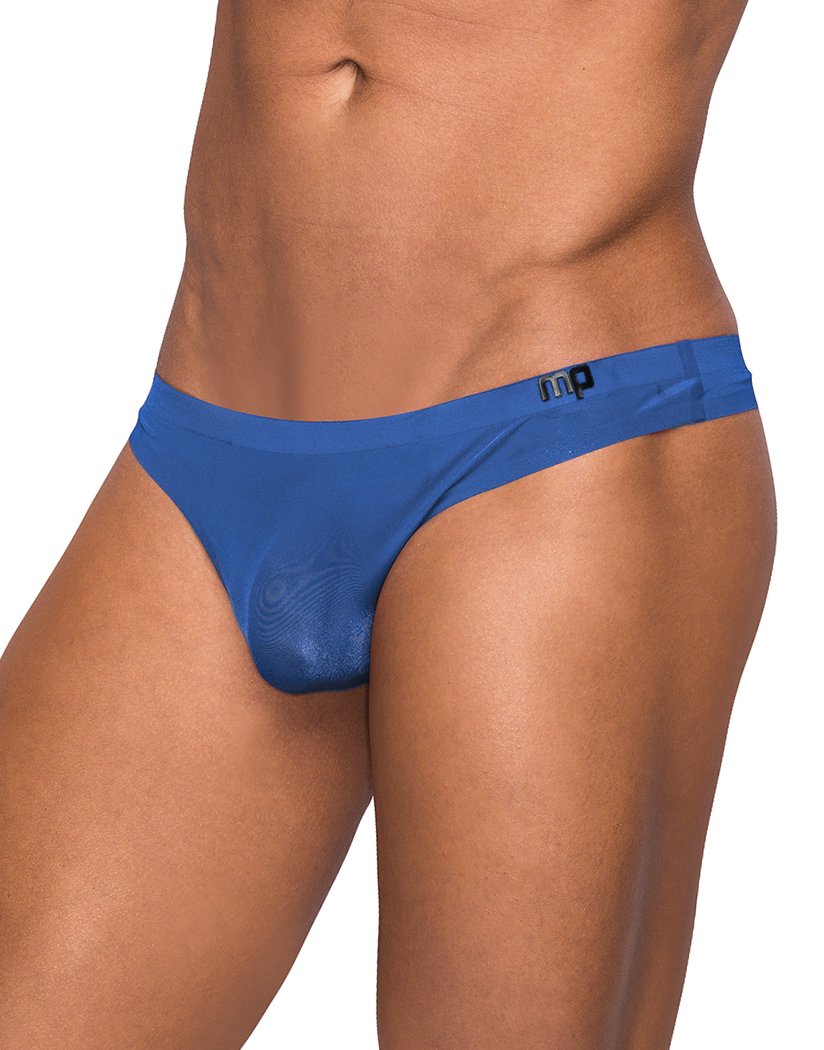 Male Power Sleek Thong with Sheer Pouch SMS-007