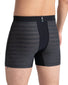 Black Heather Back SAXX Hot Shot Boxer Brief Fly SXBB09F